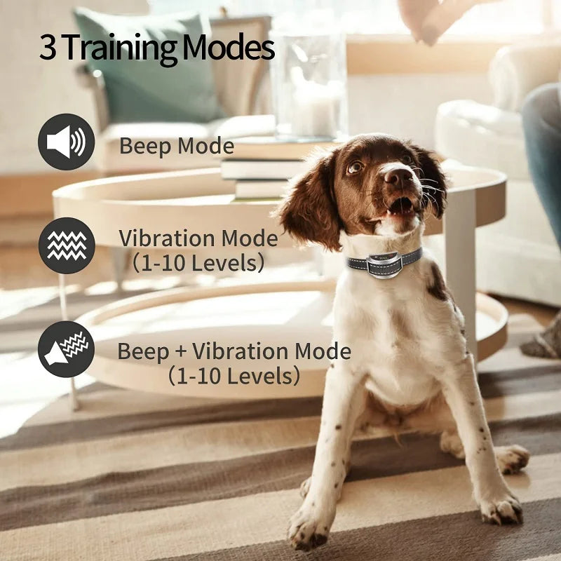 Vibration Dog&Cat Collar with Remote,Vibrating Dog Collar for Small Medium Dogs,1600Ft, IP67