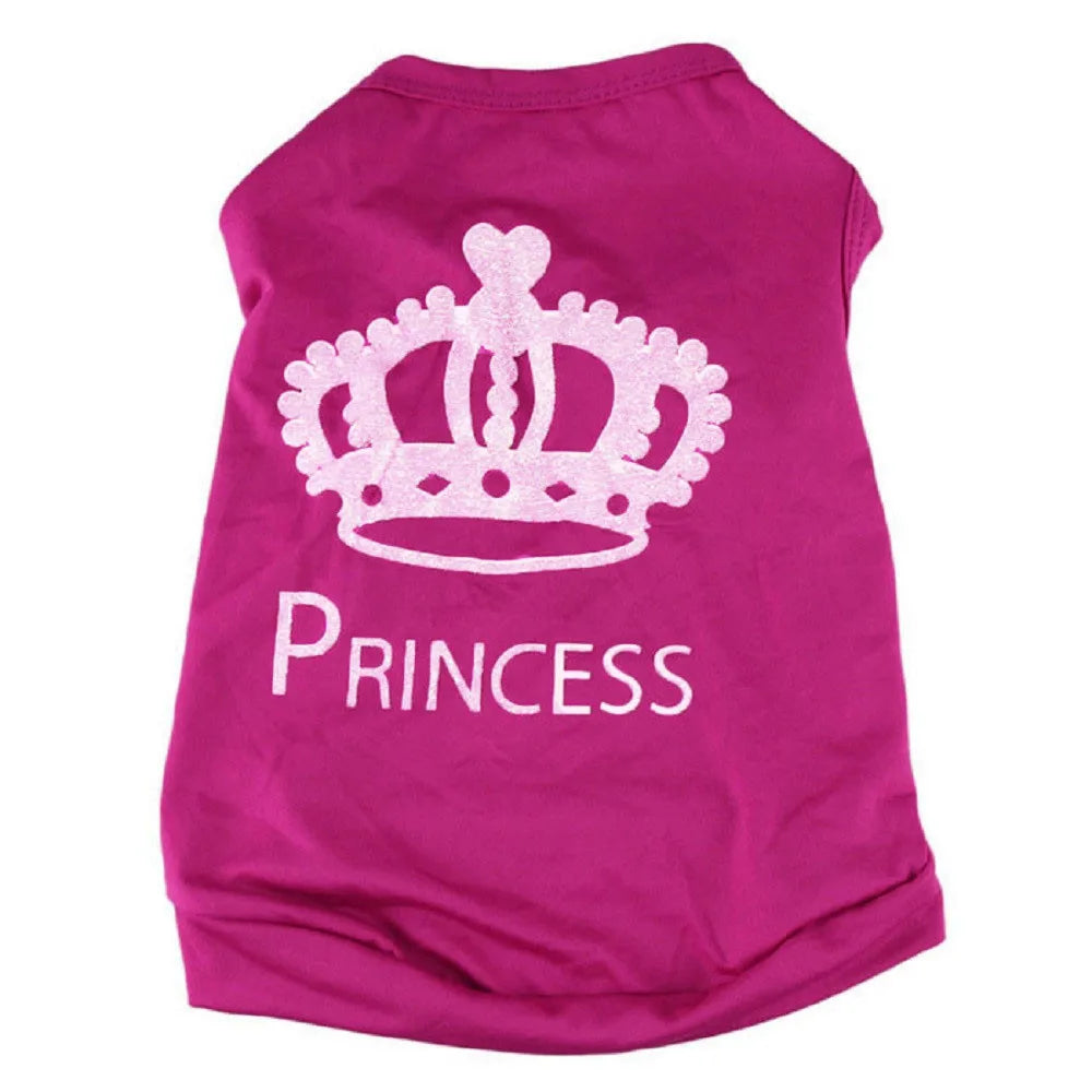 Pet Dog Cat Sweet And Cute Princess Vest