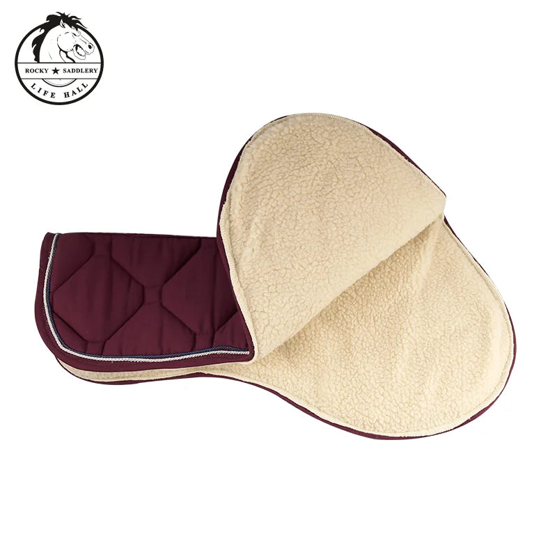 Cavassion-Equine Correction Half Saddle Pad, when Riding Horses on Horse Back