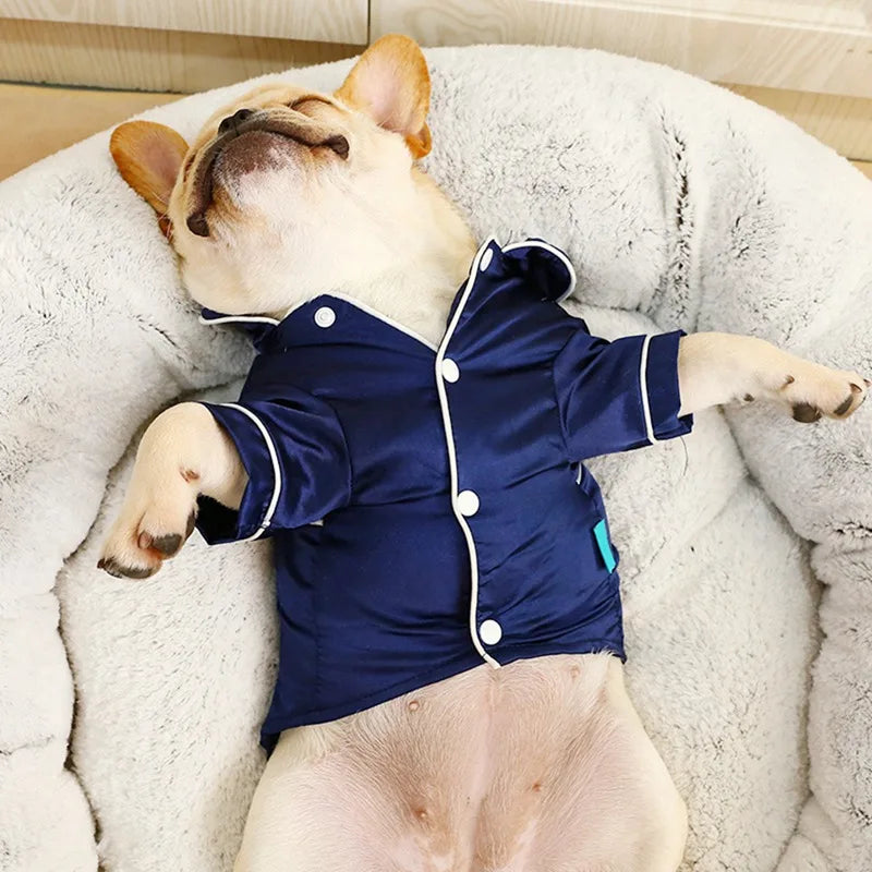 Soft Silk Dog Pajamas