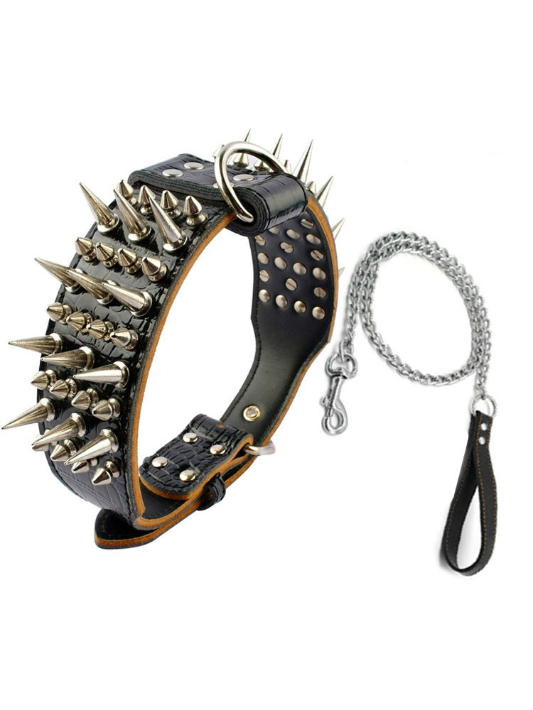 Dog Anti-Bite Collar Hand Holding Chain