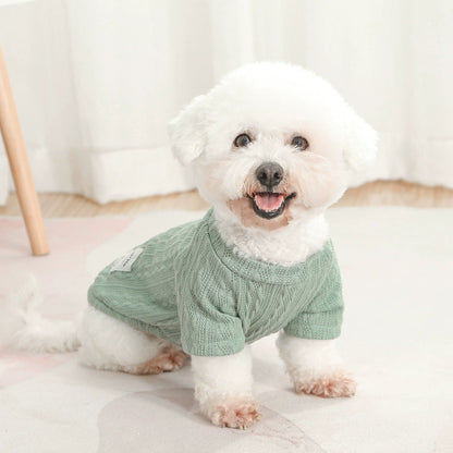 Dog Clothes Autumn and Winter Clothes Knitting Sweater