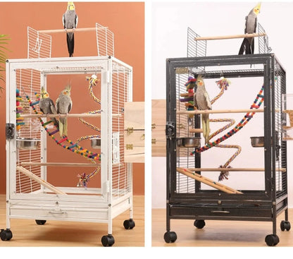 Transparent Bird House Breeding Cage