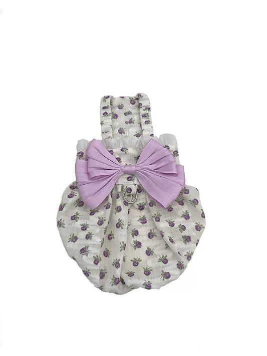 Pet Clothes Floral Slip Dress