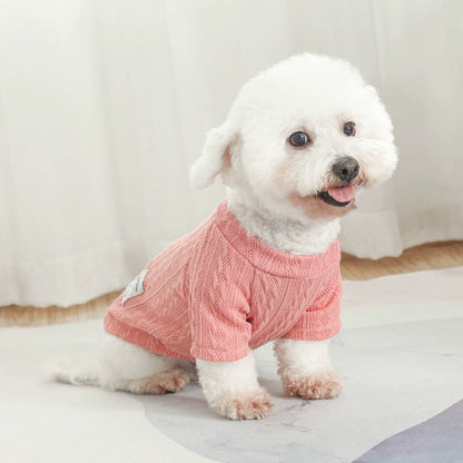 Dog Clothes Autumn and Winter Clothes Knitting Sweater