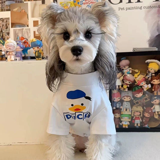 Dog Duck T-Shirt Dog Clothes Breathable