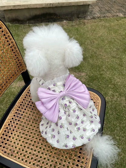 Pet Clothes Floral Slip Dress