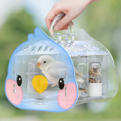 Bird Shangtian Outdoor Cage Transparent Travel Cage