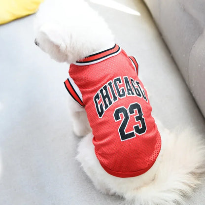 Mesh Breathable Dog Jersey