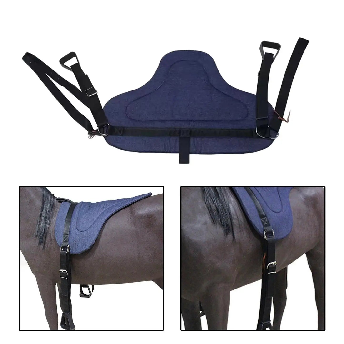 Saddle Pad Comfort Thickened Anti Slip Lightweight Western Horse Riding Pad