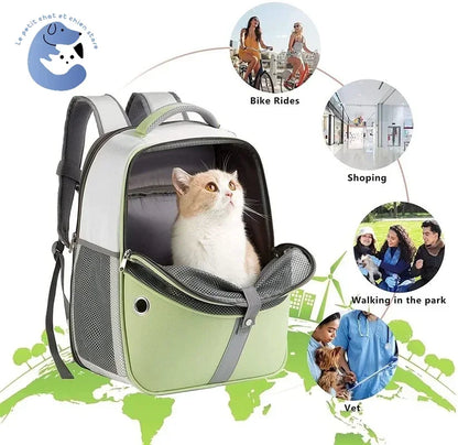 Portable Pet Carrier Bag Outdoor Foldable Breathable Travel Bag