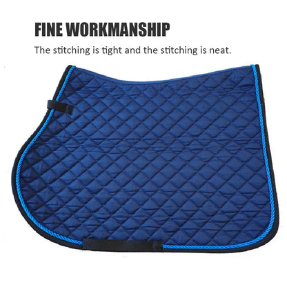 Horse Saddle Pad Soft Shock-absorbing Cotton Soft Equestrian Seat Cushion