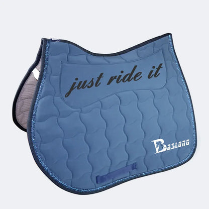 Equestrian Silicone Saddle Mat Horse Riding Sweat Pad Soft Comfortable Anti-slip Breathable