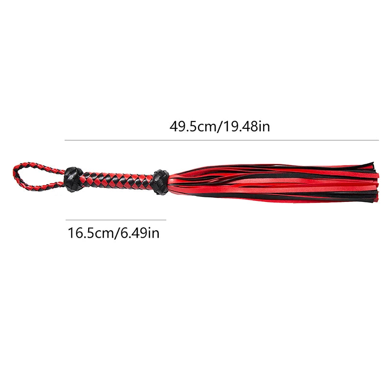 Horse Whip Riding Crop Equestrian Faux Leather Whip