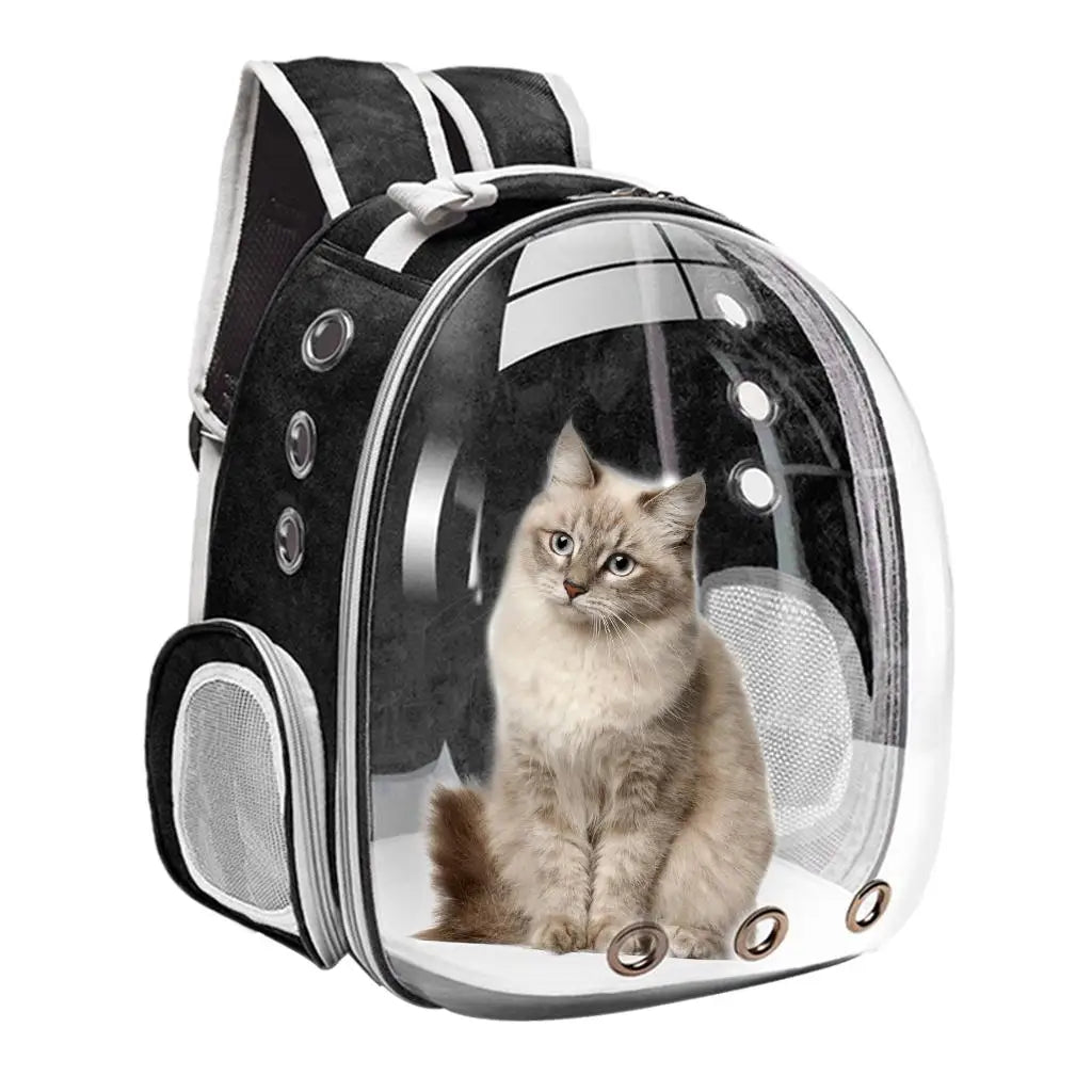 Transparent Capsule Bubble Pet Backpack Small Animal Puppy Kitty Bird