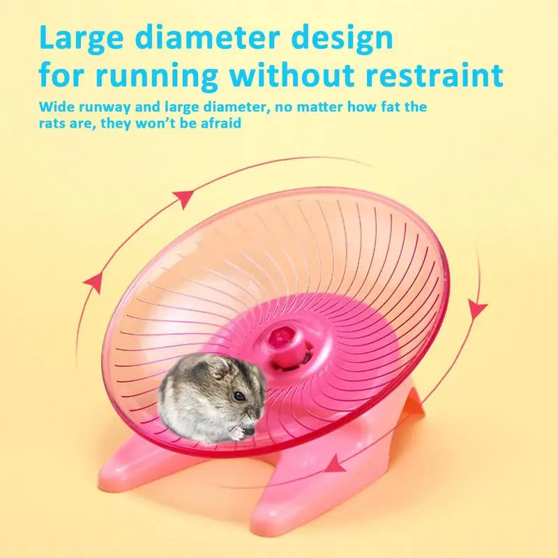 Hamster Sport Running UFO Wheel Hamster Jogging Gerbil Exercise Play Toys Accessories