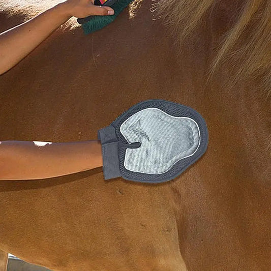 Horse Washing Mitten Horse Grooming Brush Silicone