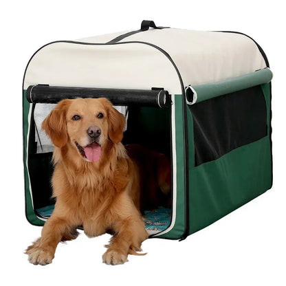 Green Kennel Large House Dog