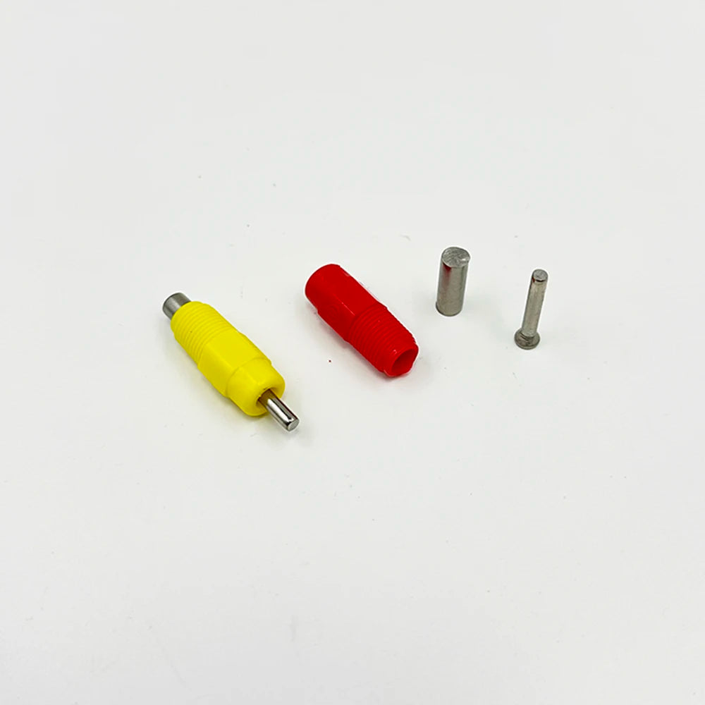 20pcs Chicken nipple drinkers Steel columns nipple 8 mm Red Yellow