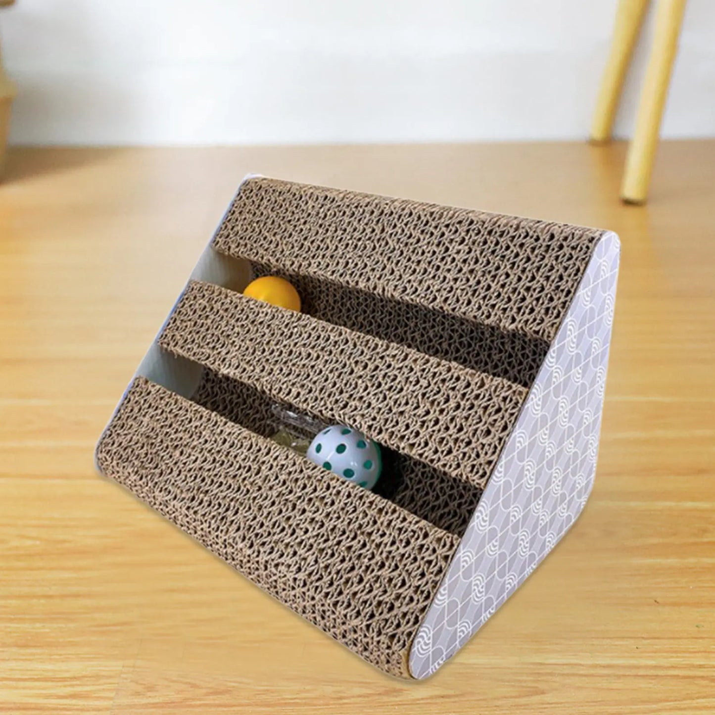 Cat Scratcher Toy Cat With Bell Ball