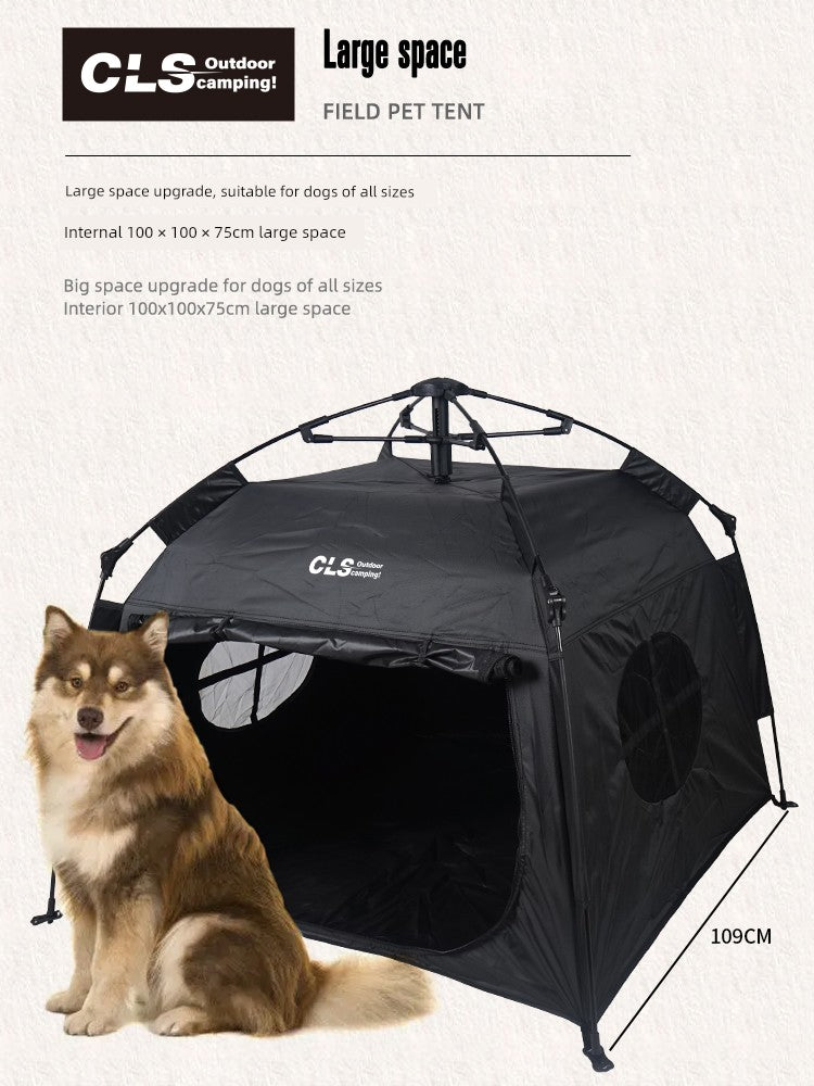 Fully Automatic Portable Large Dog Sun Protection Pet Tent