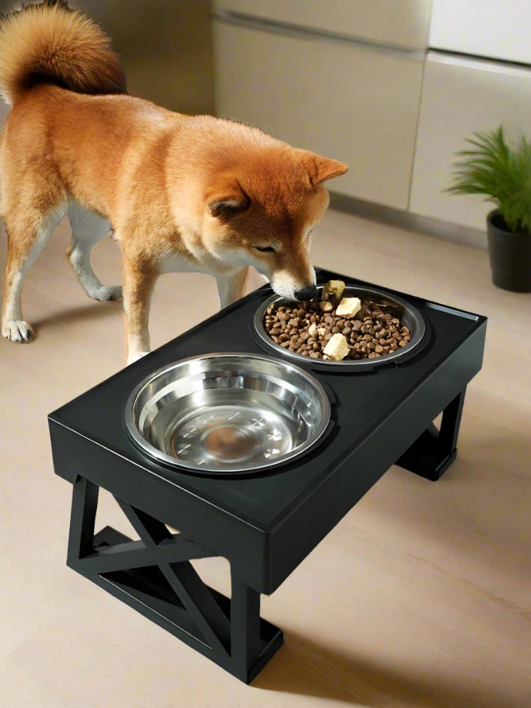 Neck Protection Slow Feeding/Watering Dog Bowl & Basin