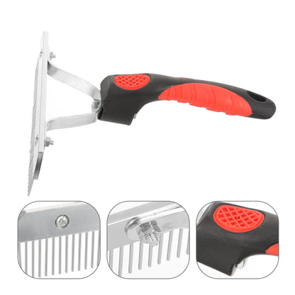 Cleaning Brush Horse Sweat Scraper Grooming Comb