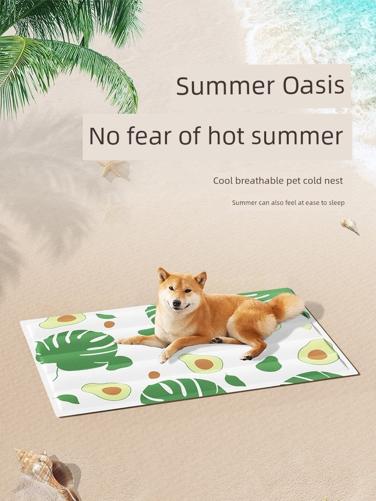 Summer Sleeping Mat Cooling Artifact Sleeping Nest Pet Ice Mat