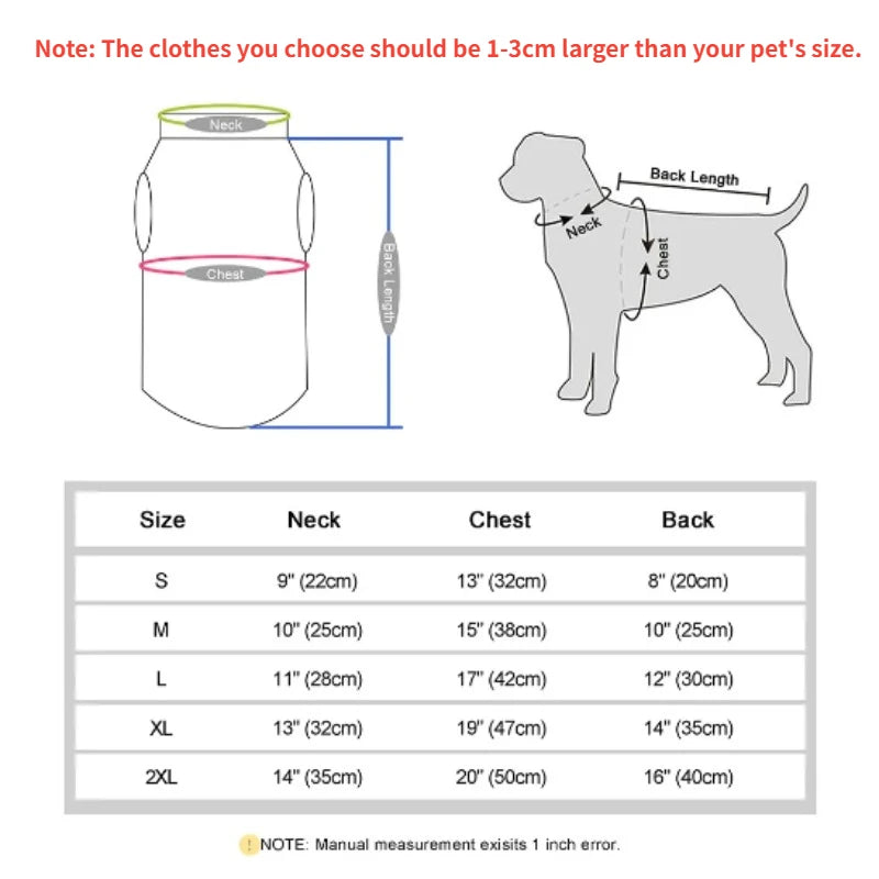 Autumn Winter Pet Dogs Clothes Fleece