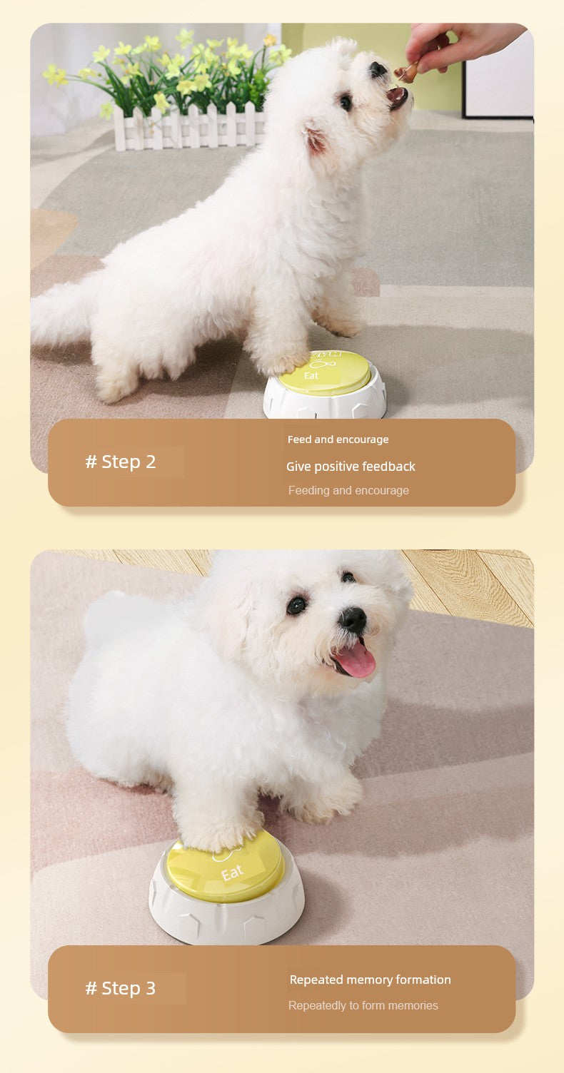 Dog Talking Button Pet Communication Button Acoustic