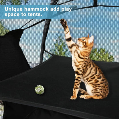 Mesh Cat Play Tent Portable Mesh Play House Enclosure