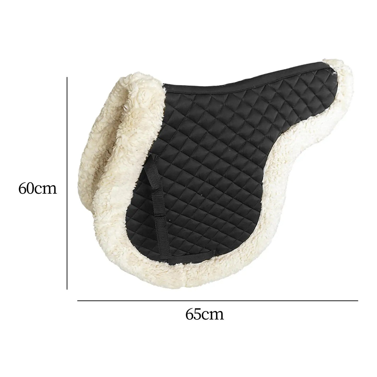 Saddle Pad for Horse, Dressage Saddle Pad Breathable Lining