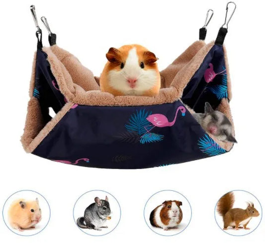 Hammock Double Thick Plush Warm Bed For Cage