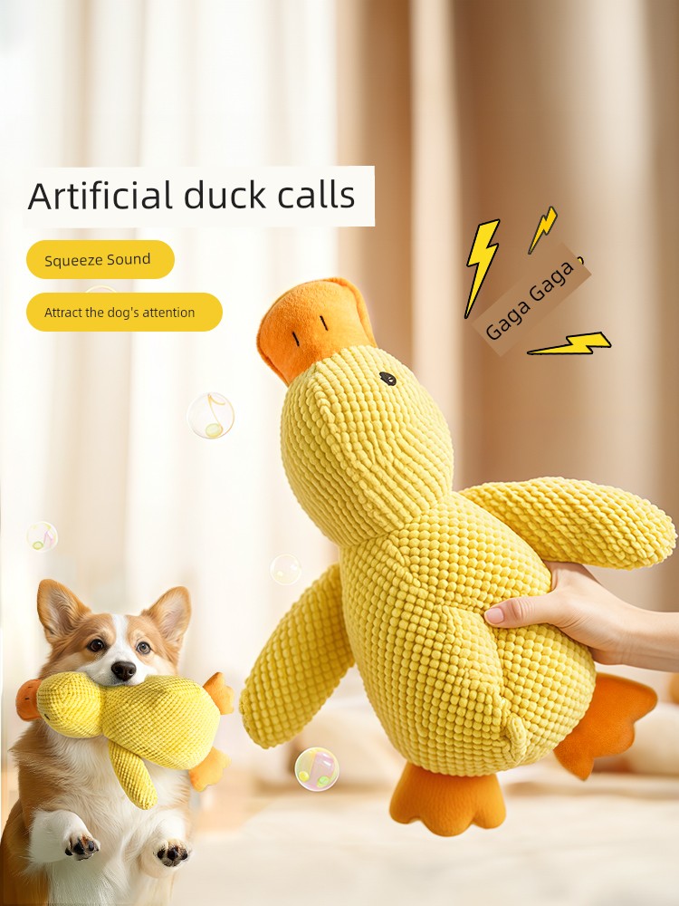 Relieving Duck Dog toy