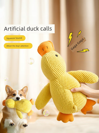 Relieving Duck Dog toy