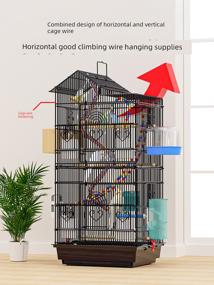 Dream Sky Large Metal Luxury Bird Cage