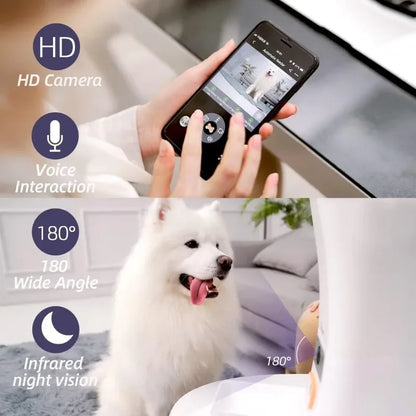 12L Smart Automatic Dog Feeder 5G WiFi 1080P Camera