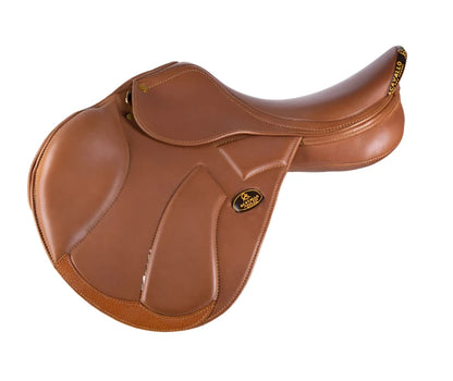 High quality jumping saddle Italia cowhide leather adjustable equestrian saddle