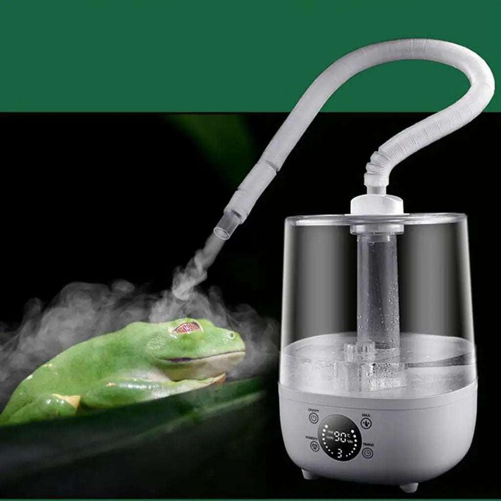 4L Reptile Fog Machine For Amphibians Tortoise Terrarium Large Capacity Smart Touch Screen Humidifier Fogger 220V