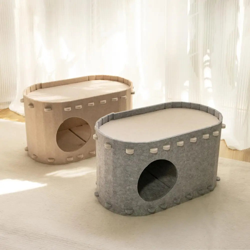 Quiet Cat Retreat Space Cat Cave Beds