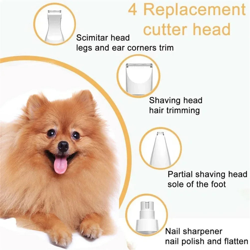 4 IN 1 Electric Pet Trimmer Kit