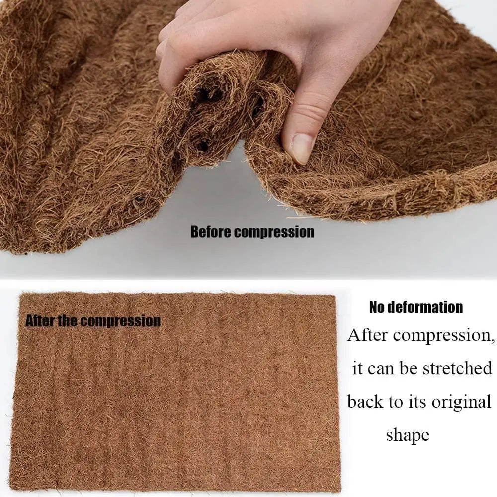 Reptile Carpet Natural Coconut Fiber Coir Tortoise Mat Terrarium Liner