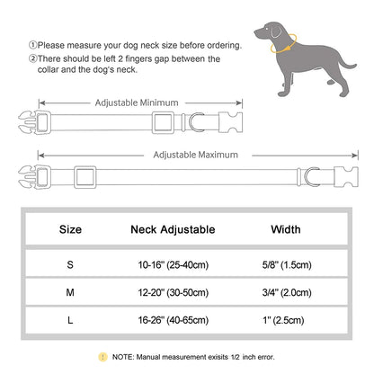 Waterproof PVC Pet Dog Collar Anti Dirty Easy To Clean Dog Rubber Collars For Small Medium Large Dogs Cats