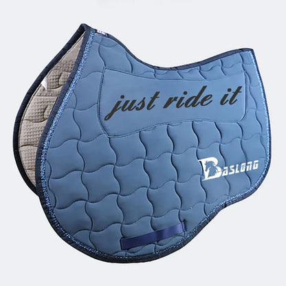 Equestrian Silicone Saddle Mat Horse Riding Sweat Pad Soft Comfortable Anti-slip Breathable