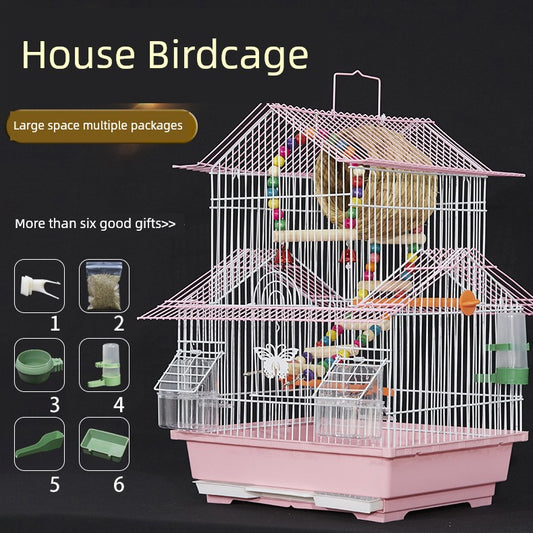 House Small Size Bird Cage Metal