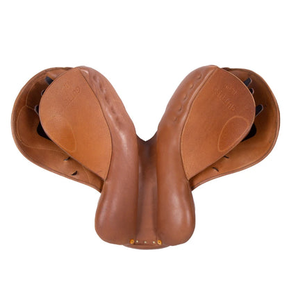 High quality jumping saddle Italia cowhide leather adjustable equestrian saddle