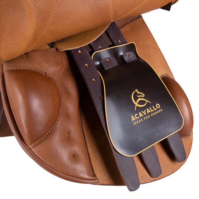 High quality jumping saddle Italia cowhide leather adjustable equestrian saddle