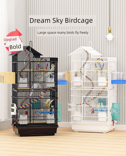 Dream Sky Large Metal Luxury Bird Cage