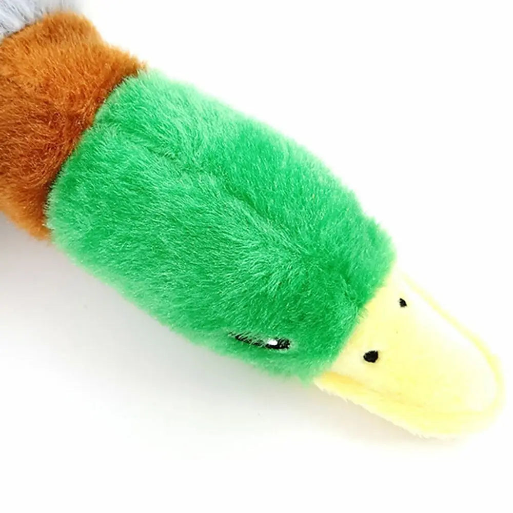 Funny Pet Toy Duck Shape Chew Toys For Dogs Squeaker