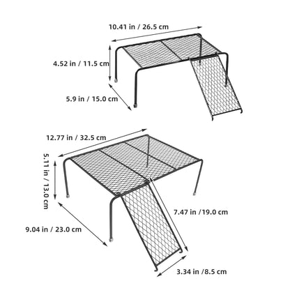 2 Pcs Pet Rack Chicken Platform with Ladder